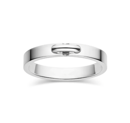 [Super Jewellery]ALLIANCE LIENS VIDENCE 3MM RING