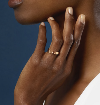 [Super Jewellery]ALLIANCE LIENS VIDENCE 4MM RING