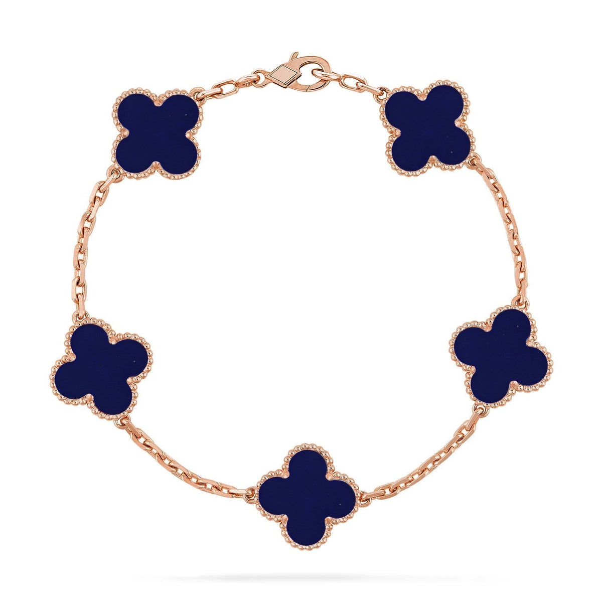 [Super CiCi ]CLOVER 5-MOTIV ARMBAND LAPISLAZULI KOLLEKTION