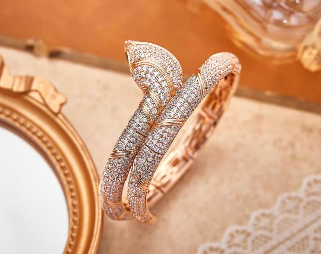 [Super]HAUTE COUTURE GOLD SERPENTI BRACELET