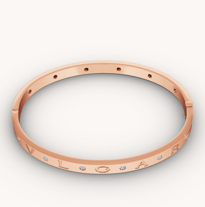 [Super]ZERO 1 PINK GOLD 12 DIAMONDS BRACELET