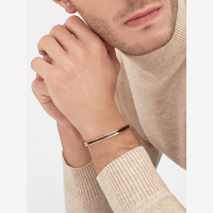[Super]ZERO 1 PINK GOLD WITH BLACK CERAMIC BRACELET