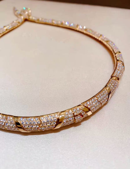 [Super]HAUTE COUTURE GOLD SERPENTI NECKLACE