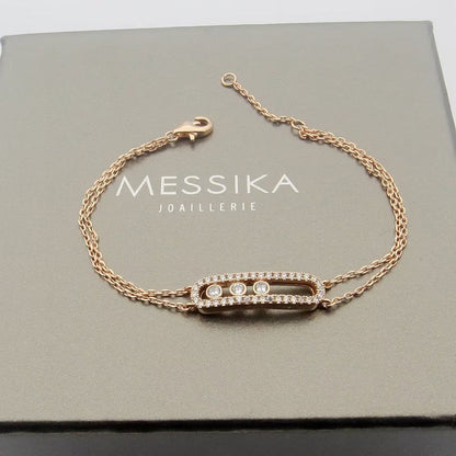 [Super Jewellery] Move Classique pavé bracelet