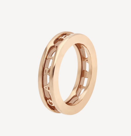 [Super]ZERO 1 ONE-BAND WITH OPENWORK LOGO SPIRAL RING