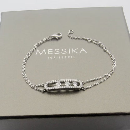 [Super Jewellery] Move Classique pavé bracelet