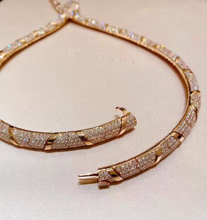 [Super]HAUTE COUTURE GOLD SERPENTI NECKLACE