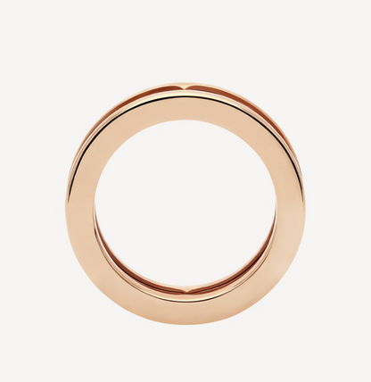 [Super]ZERO 1 ONE-BAND WITH OPENWORK LOGO SPIRAL RING