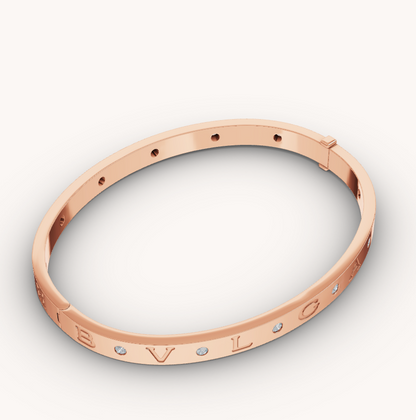 [Super]ZERO 1 PINK GOLD 12 DIAMONDS BRACELET