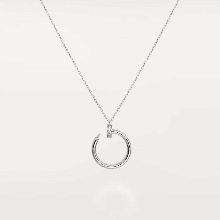[Super Jewellery]JUSTE NECKLACE SILVER