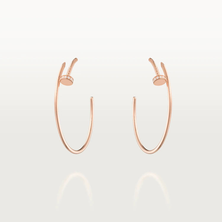 [Super Jewellery]JUSTE EARRINGS DIAMONDS 1.8MM