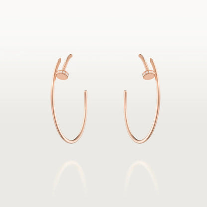 [Super Jewellery]JUSTE EARRINGS DIAMONDS 1.8MM