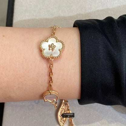 [Super Jewellery]LUCKY SPRING 5 MOTIF BRACELET