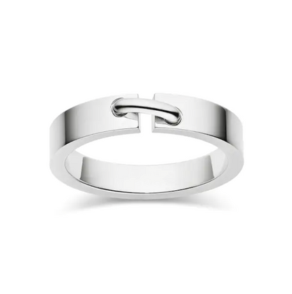 [Super Jewellery]ALLIANCE LIENS VIDENCE 4MM RING