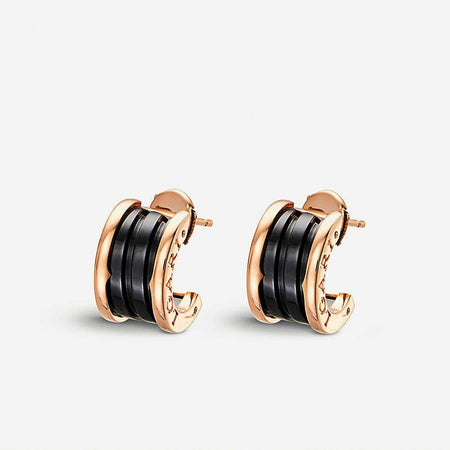 [Super]ZERO 1 PINK GOLD CERAMIC EARRINGS