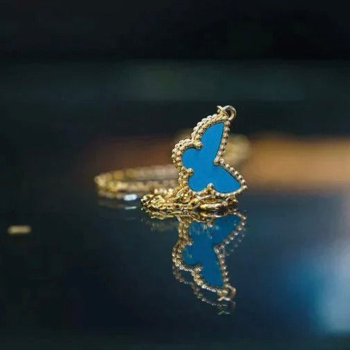 [Super Jewellery]BUTTERFLY TURQUOISE BUTTERFLY BRACELET