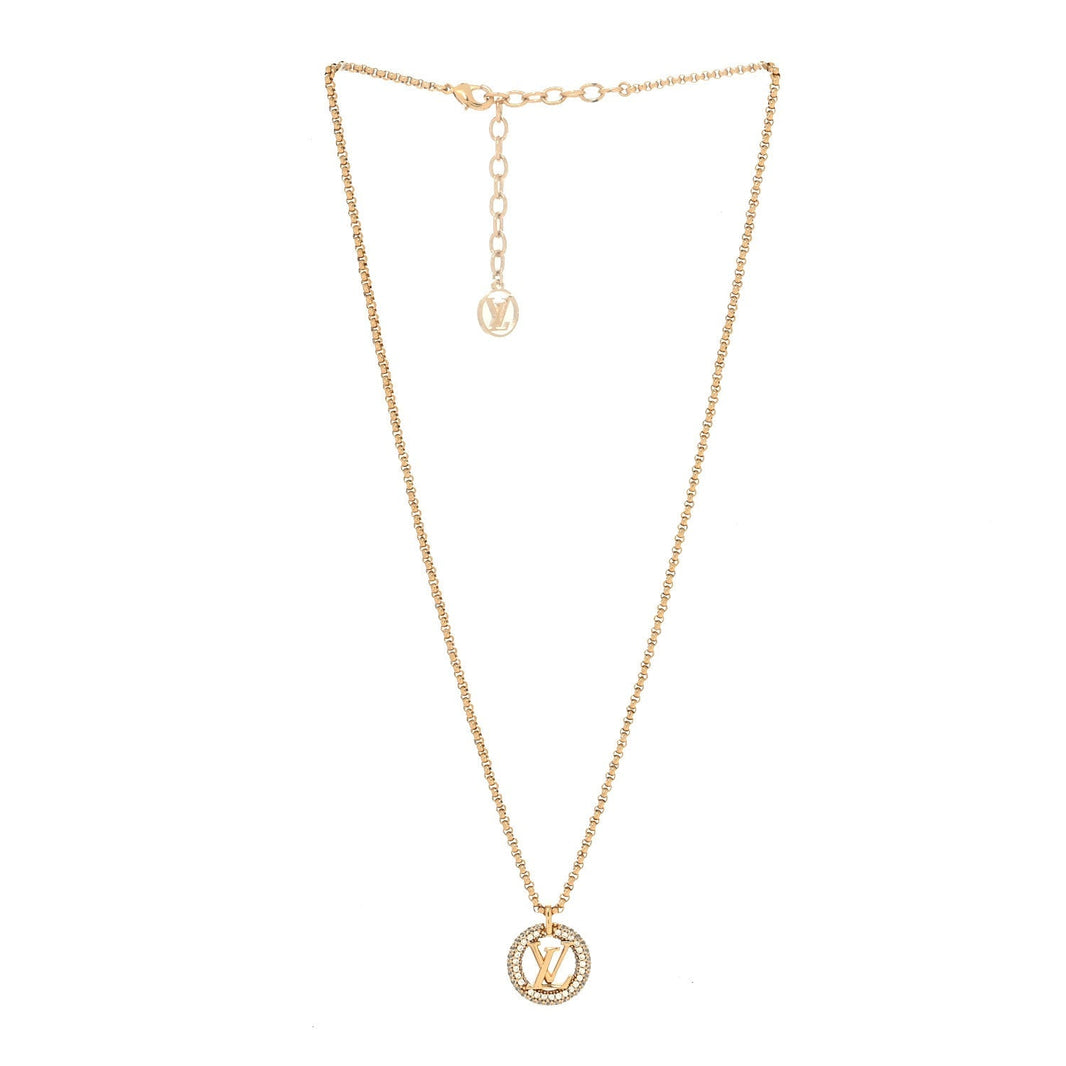 [Super Jewellery]BY NIGHT DIAMOND PAVED NECKLACE