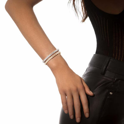 [Super Jewellery]Move Noa Full Pavé Diamond Bangle Bracelet