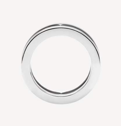[Super]ZERO 1 ONE-BAND WITH OPENWORK LOGO SPIRAL RING