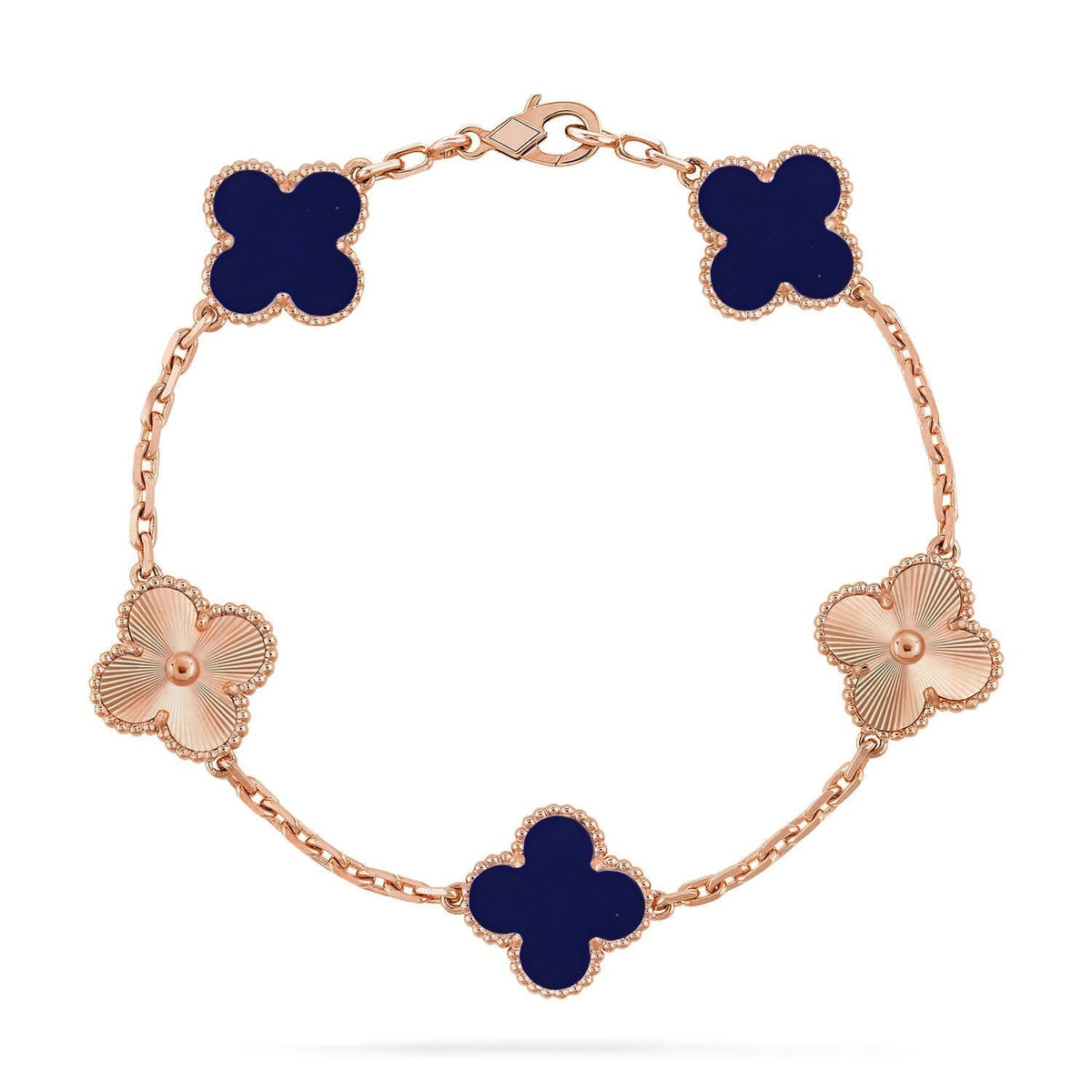 [Super CiCi ]CLOVER 5-MOTIV ARMBAND LAPISLAZULI KOLLEKTION