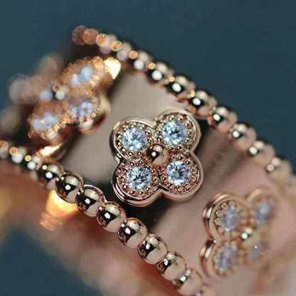 [Super Jewellery]CLOVER KALEIDOSCOPE RING 10MM