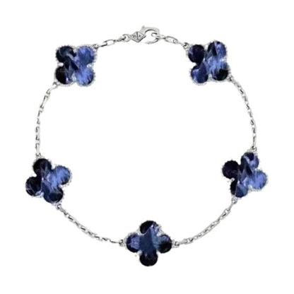 [Super Jewellery]CLOVER 5 MOTIF PIETERSITE BRACELET COLLECTION