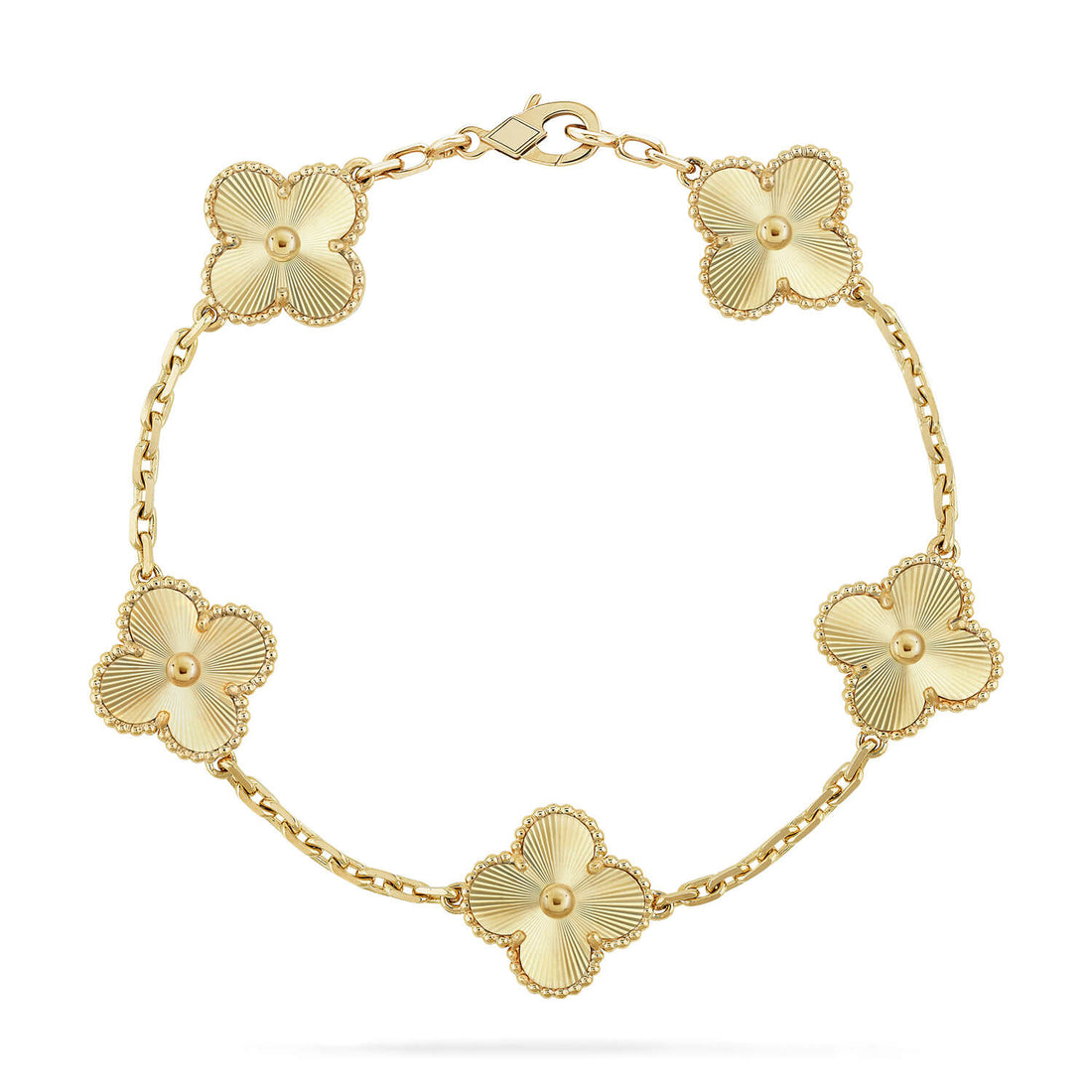 [Super CiCi ] CLOVER 5 MOTIF LASER BRACELET COLLECTION