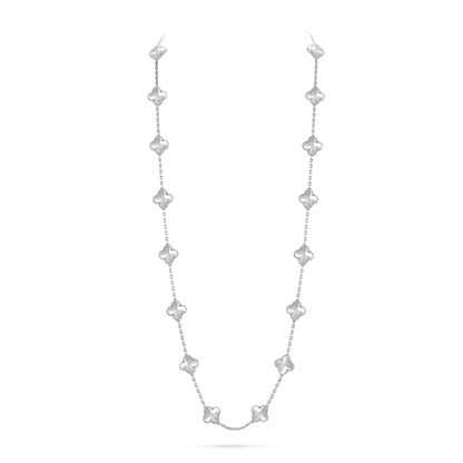 [Super Jewellery]CLOVER 20 MOTIFS  LASER SILVER