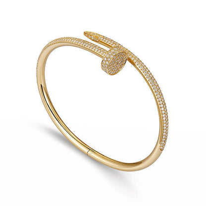[Super Jewellery]JUSTE BRACELET 3.5MM ALL DIAMONDS