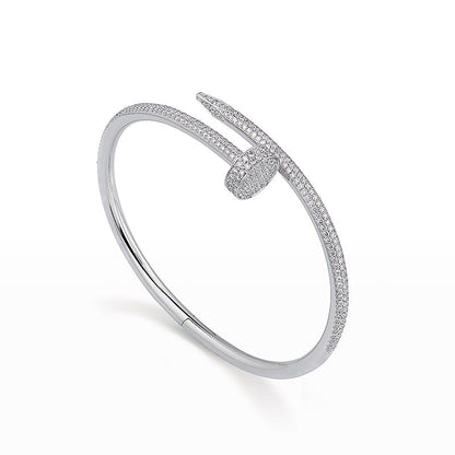 [Super Jewellery]JUSTE BRACELET 3.5MM ALL DIAMONDS