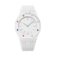 Oak Pop Exclusive White Bioceramic Strap