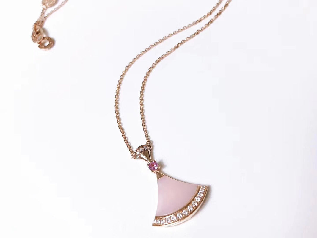 [Super]DREAM NECKLACE PINK MOP DIAMOND