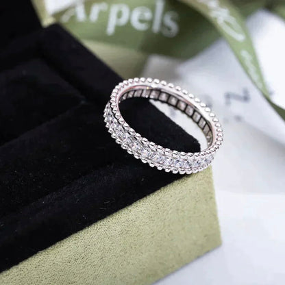 [Super Jewellery]PERLEE DIAMOND SILVER RING