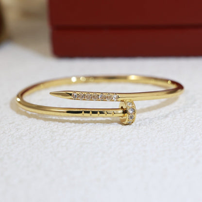 [Super Jewellery]JUSTE BRACELET 2.5MM DIAMONDS NEW