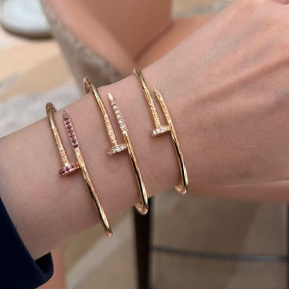 [Super Jewellery]JUSTE BRACELET 2.5MM DIAMONDS NEW