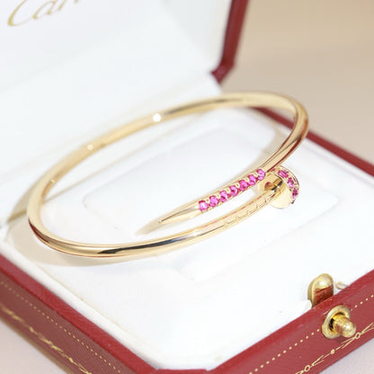 [Super Jewellery]JUSTE BRACELET 2.5MM DIAMONDS NEW