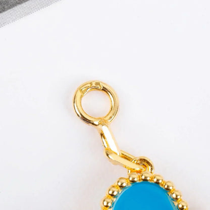 [Super Jewellery] CLOVER 5 MOTIF TURQUOISE BRACELET COLLECTION