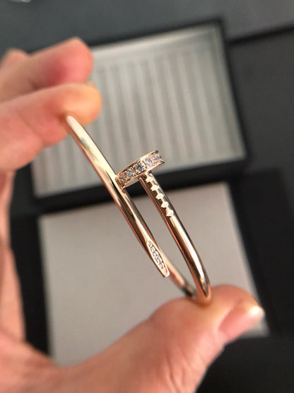 [Super Jewellery]JUSTE BRACELET 3.5MM DIAMONDS