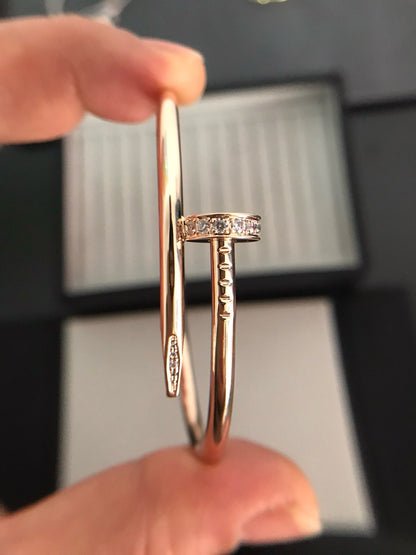 [Super Jewellery]JUSTE BRACELET 3.5MM DIAMONDS