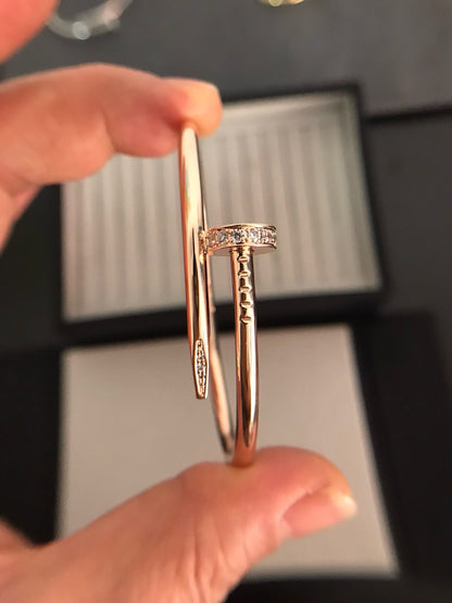 [Super Jewellery]JUSTE BRACELET 3.5MM DIAMONDS