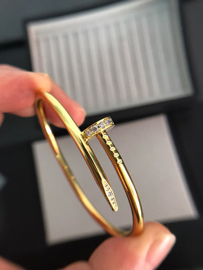 [Super Jewellery]JUSTE BRACELET 3.5MM DIAMONDS