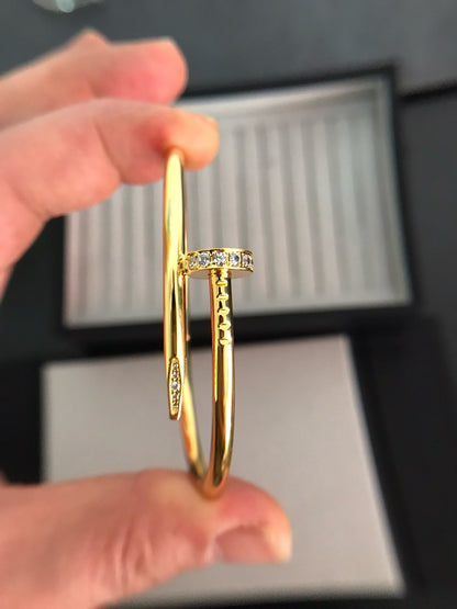 [Super Jewellery]JUSTE BRACELET 3.5MM DIAMONDS