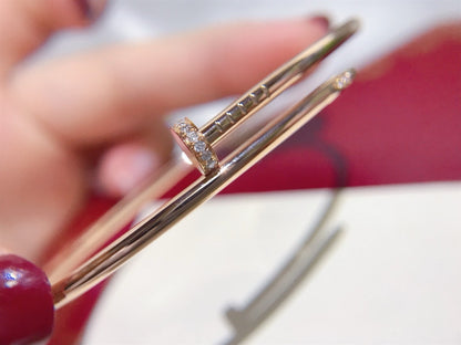 [Super Jewellery]JUSTE BRACELET 2.5MM DIAMONDS