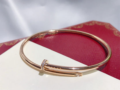 [Super Jewellery]JUSTE BRACELET 2.5MM DIAMONDS