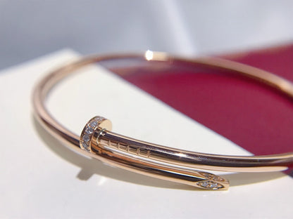 [Super Jewellery]JUSTE BRACELET 2.5MM DIAMONDS