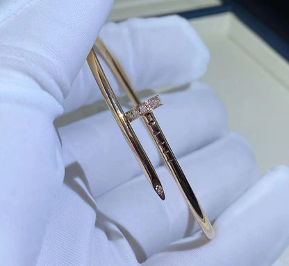 [Super Jewellery]JUSTE BRACELET 2.5MM DIAMONDS