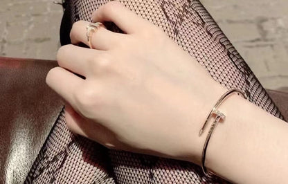 [Super Jewellery]JUSTE BRACELET 2.5MM DIAMONDS