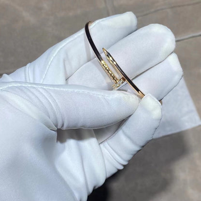 [Super Jewellery]JUSTE BRACELET 2.5MM DIAMONDS