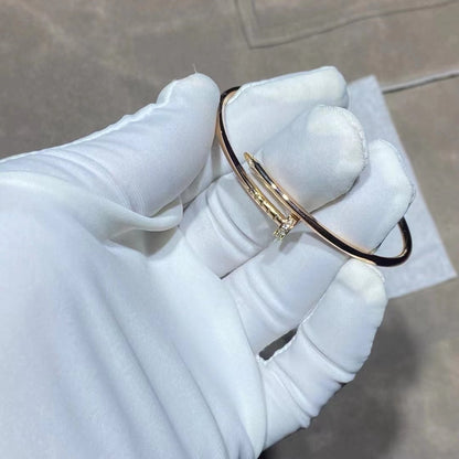 [Super Jewellery]JUSTE BRACELET 2.5MM DIAMONDS