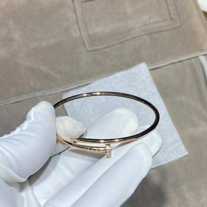 [Super Jewellery]JUSTE BRACELET 2.5MM DIAMONDS